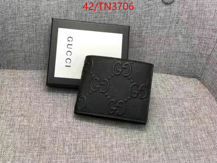 Gucci Bags(4A)-Wallet-,ID: TN3706,$: 42USD