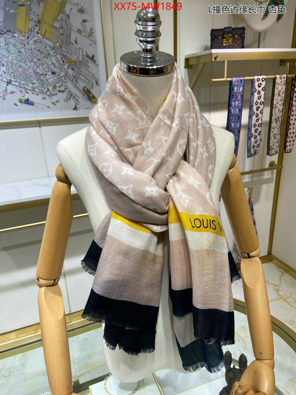 Scarf-LV,customize best quality replica , ID: MW1849,$: 75USD