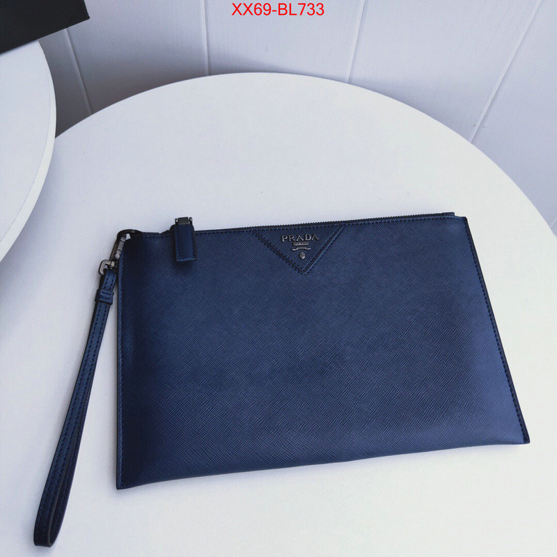 Prada Bags(TOP)-Clutch-,ID: BL733,$:69USD