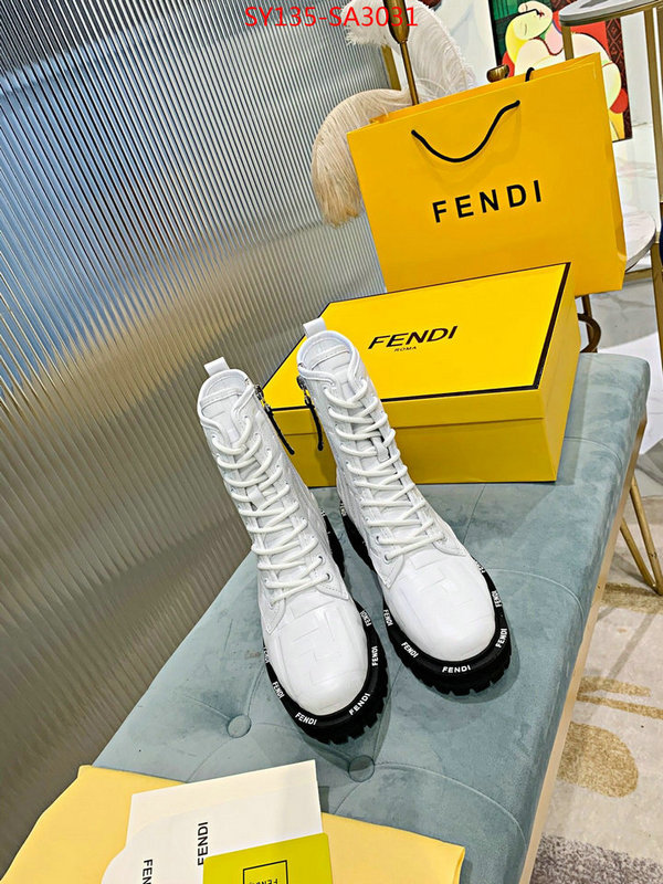 Women Shoes-Fendi,replica 2023 perfect luxury , ID:SA3031,$: 135USD