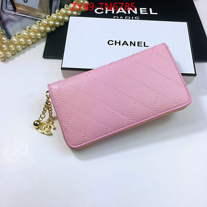 Chanel Bags(4A)-Wallet-,ID: TN6785,$: 49USD