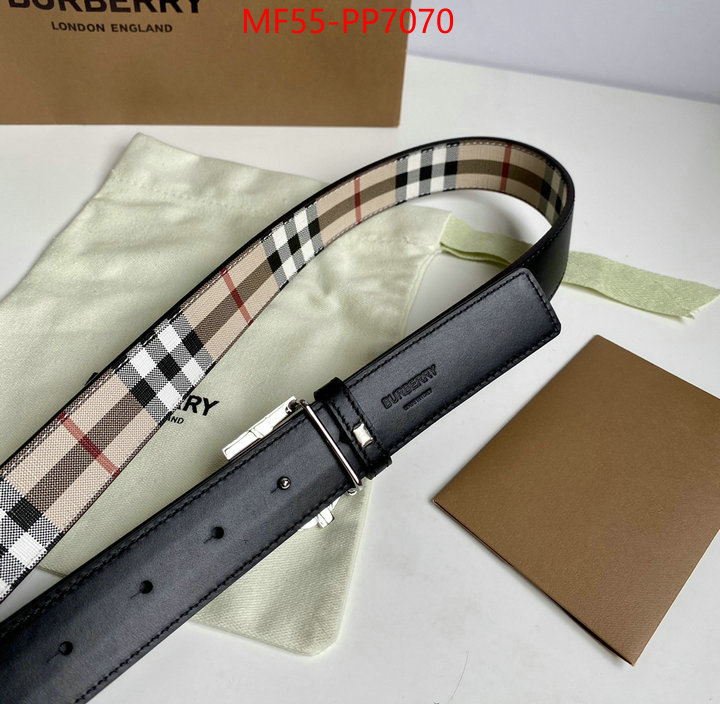 Belts-Burberry,how quality , ID: PP7070,$: 55USD