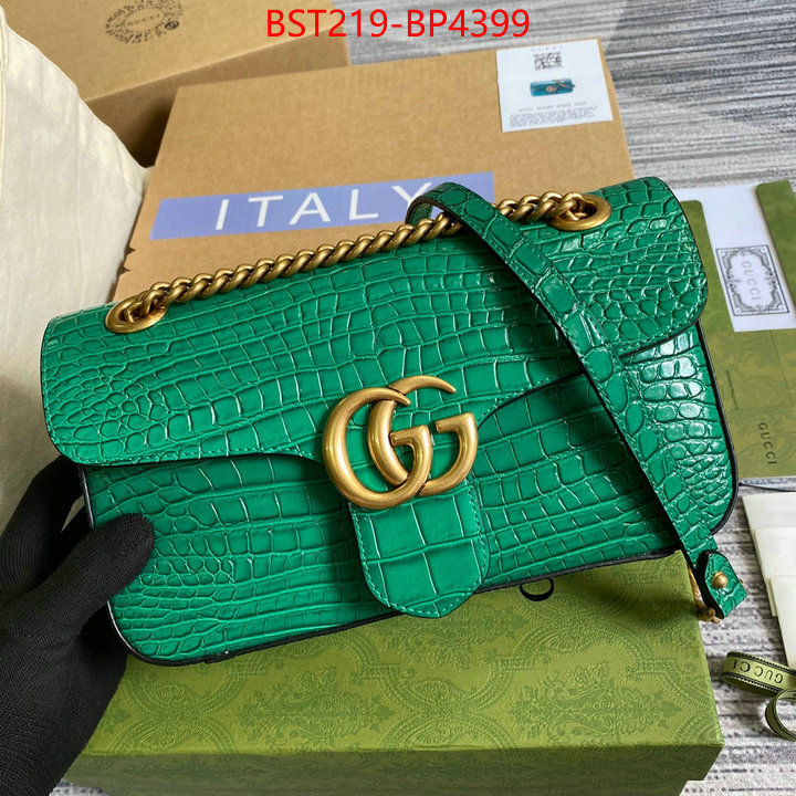 Gucci Bags(TOP)-Marmont,fake designer ,ID: BP4399,$: 219USD