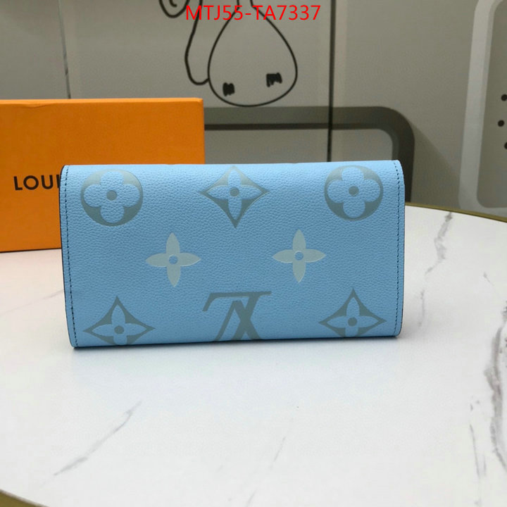 LV Bags(4A)-Wallet,ID: TA7337,$: 55USD