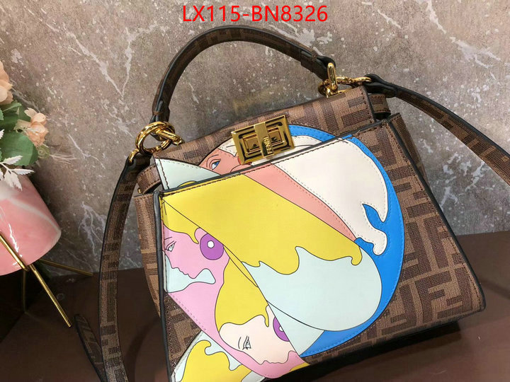 Fendi Bags(4A)-Peekaboo,designer fake ,ID: BN8326,$: 115USD