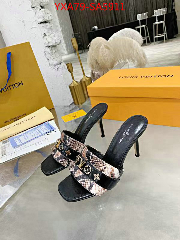 Women Shoes-LV,wholesale imitation designer replicas , ID: SA5911,$: 79USD