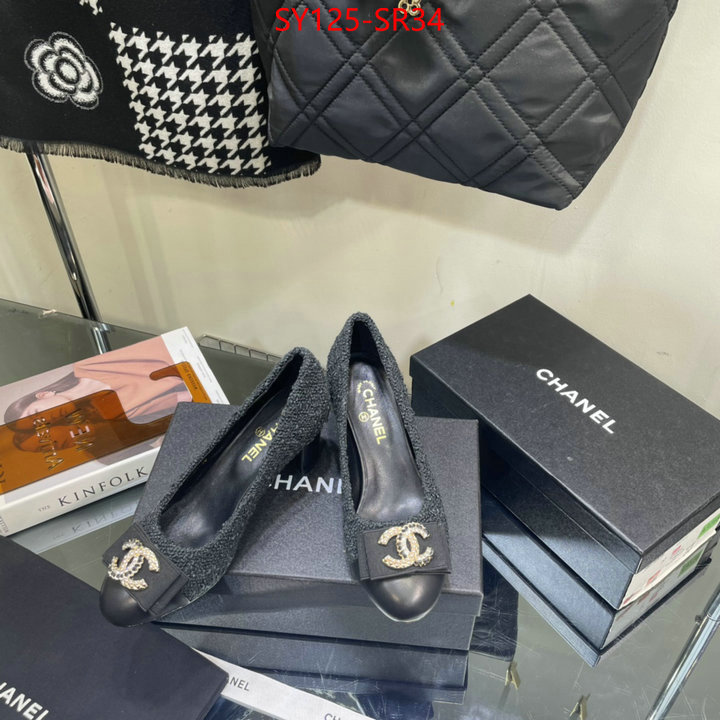 Women Shoes-Chanel,outlet 1:1 replica , ID: SR34,$: 125USD