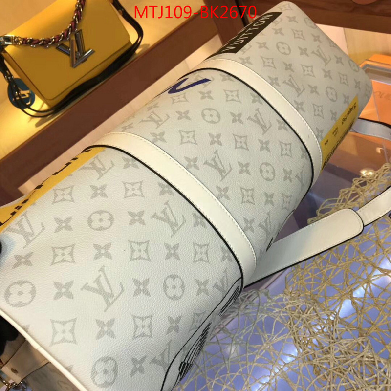 LV Bags(4A)-Keepall BandouliRe 45-50-,store ,ID: BK2670,$:109USD