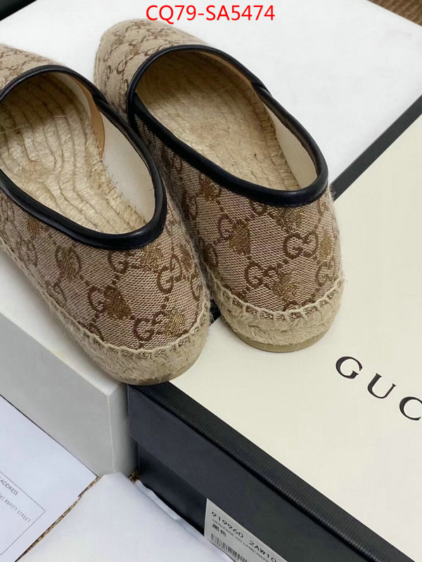 Women Shoes-Gucci,high quality designer replica , ID: SA5474,$: 79USD