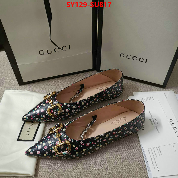 Women Shoes-Gucci,where can i buy the best quality , ID: SU817,$: 129USD