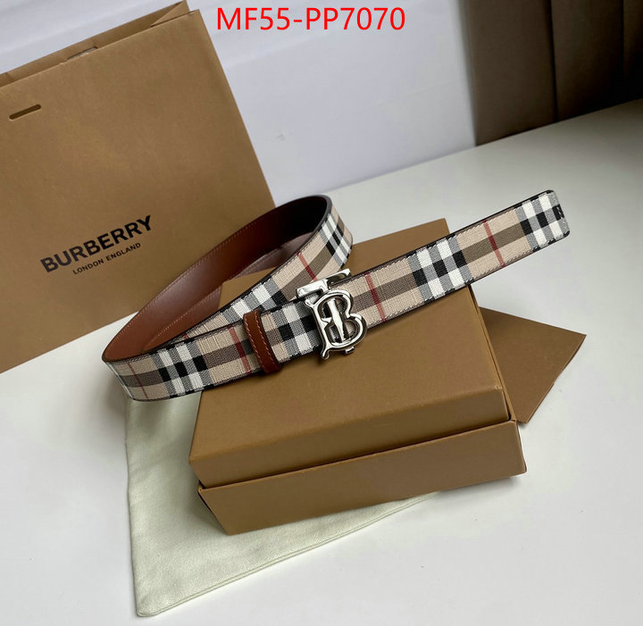 Belts-Burberry,how quality , ID: PP7070,$: 55USD