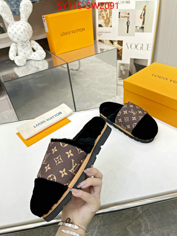 Women Shoes-LV,cheap high quality replica , ID: SW2091,$: 115USD