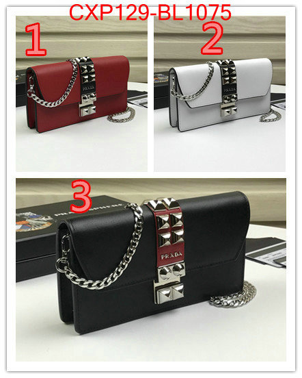 Prada Bags(TOP)-Diagonal-,ID: BL1075,$: 129USD