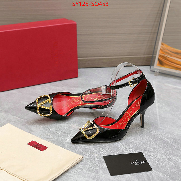 Women Shoes-Valentino,aaaaa+ class replica , ID: SO453,$: 125USD