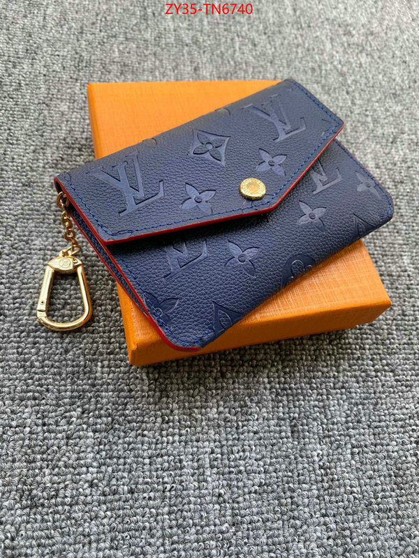 LV Bags(4A)-Wallet,ID: TN6740,$: 35USD