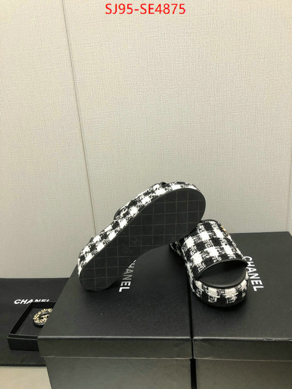 Women Shoes-Chanel,replica us , ID: SE4875,$: 95USD