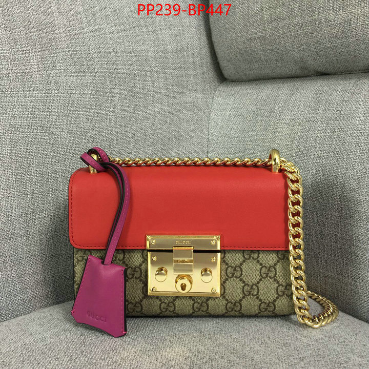 Gucci Bags(TOP)-Padlock-,buy cheap ,ID: BP447,$:239USD