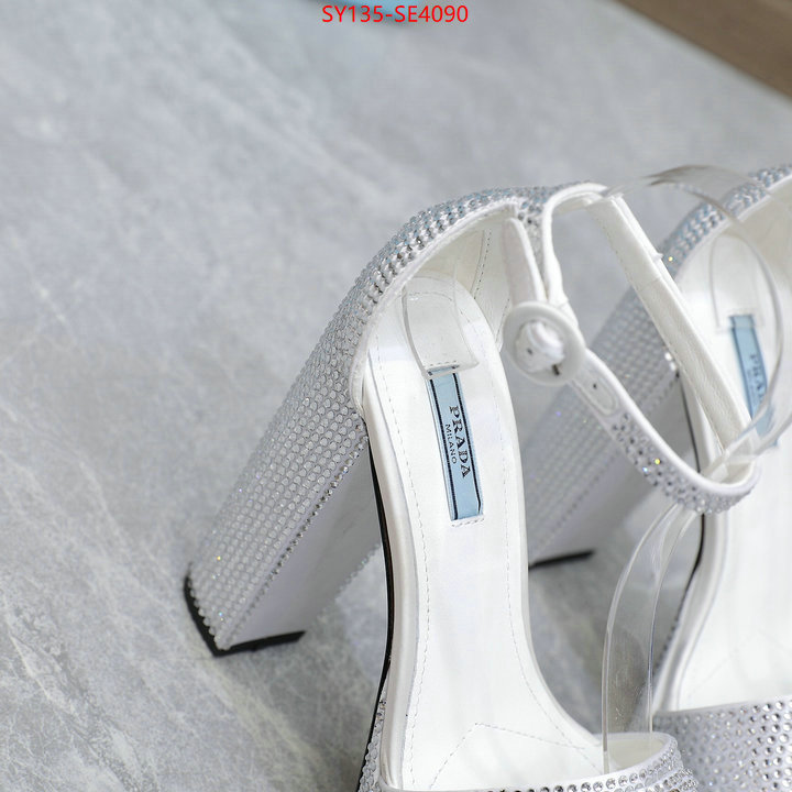 Women Shoes-Prada,mirror quality , ID: SE4090,$: 135USD