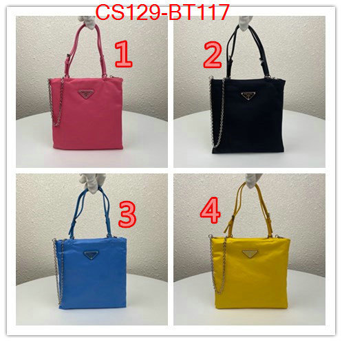 Prada Bags(TOP)-Handbag-,ID: BT117,$: 129USD