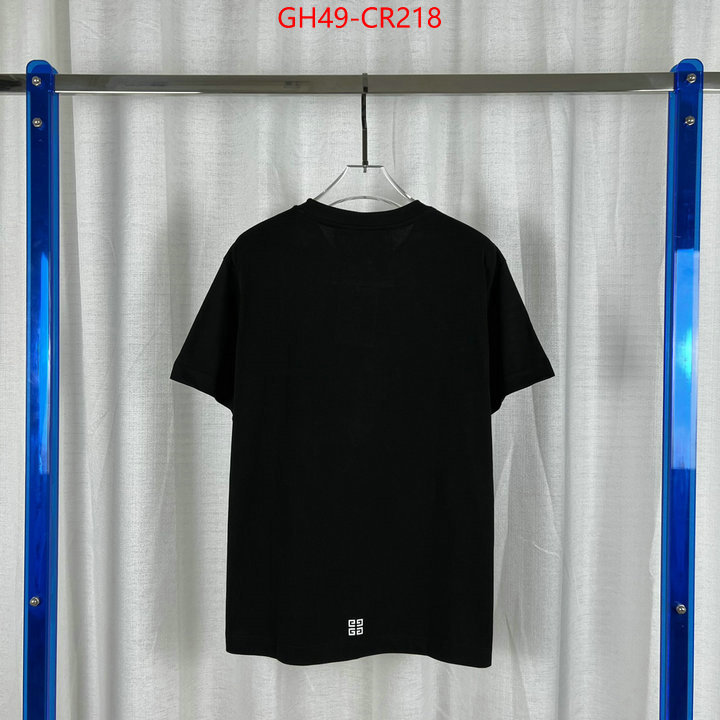 Clothing-Givenchy,buy best quality replica ,ID: CR218,$: 49USD