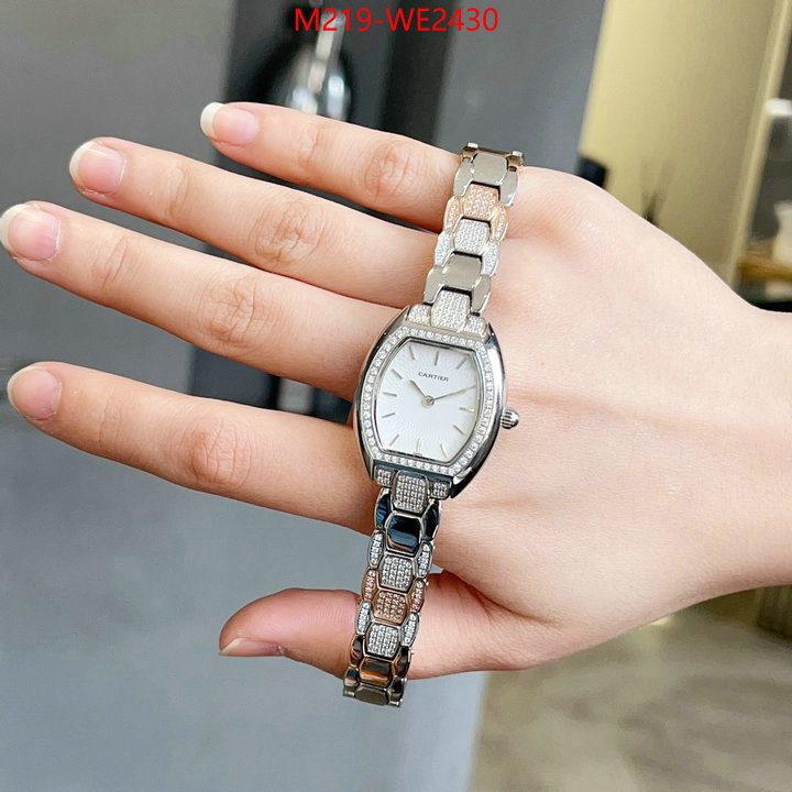 Watch(TOP)-Cartier,online shop , ID: WE2430,$: 219USD