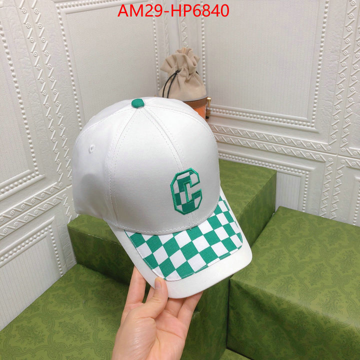 Cap (Hat)-Celine,mirror copy luxury , ID: HP6840,$: 29USD