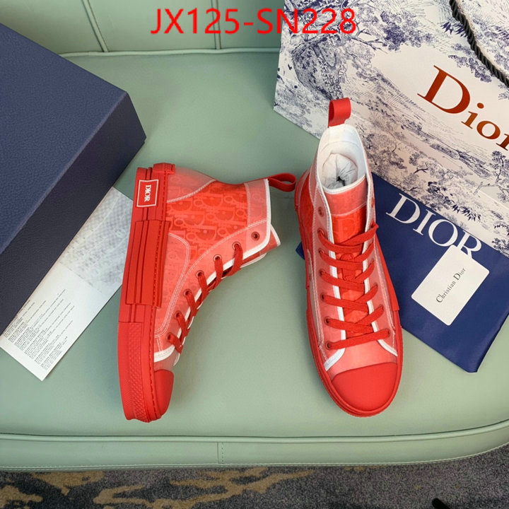 Men shoes-Dior,high quality , ID: SN228,$: 125USD