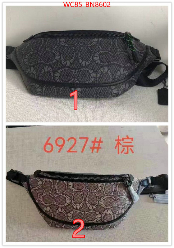 Coach Bags(4A)-Belt Bag-Chest Bag--,top perfect fake ,ID: BN8602,$: 85USD