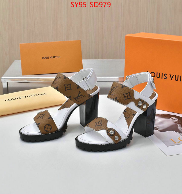 Women Shoes-LV,fake aaaaa , ID: SD979,$: 95USD