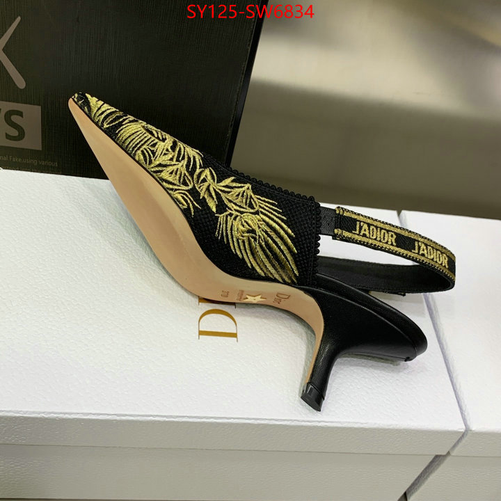 Women Shoes-Dior,replcia cheap from china , ID: SW6834,$: 125USD