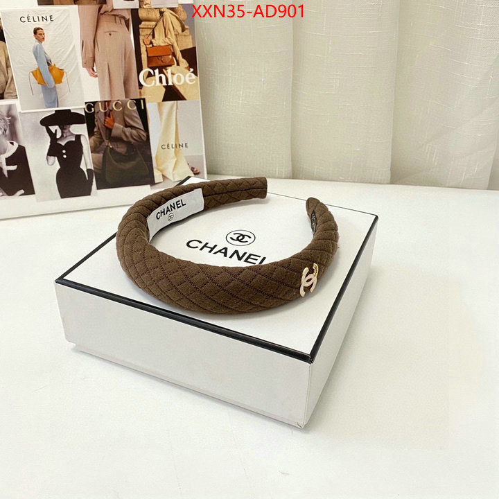 Hair band-Chanel,top perfect fake , ID: AD901,$: 35USD