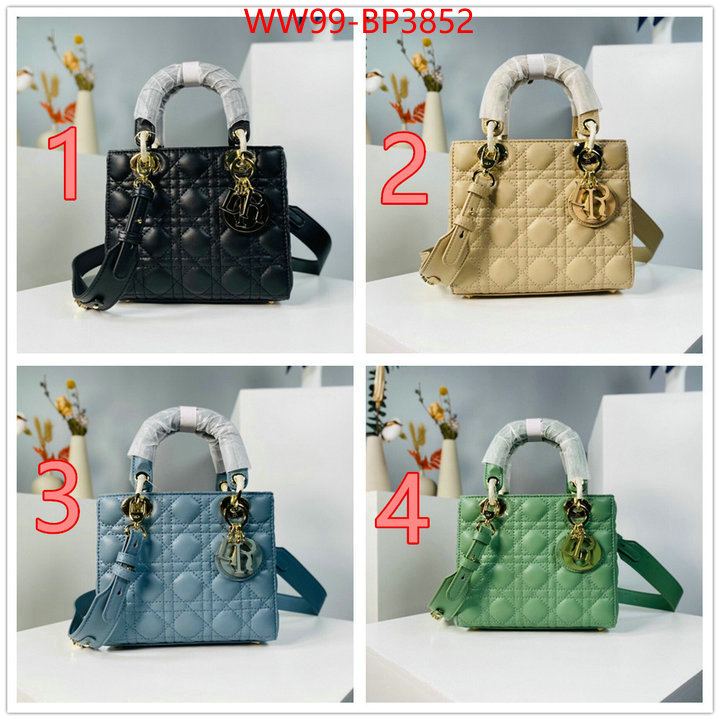 Dior Bags(4A)-Lady-,ID: BP3852,$: 99USD