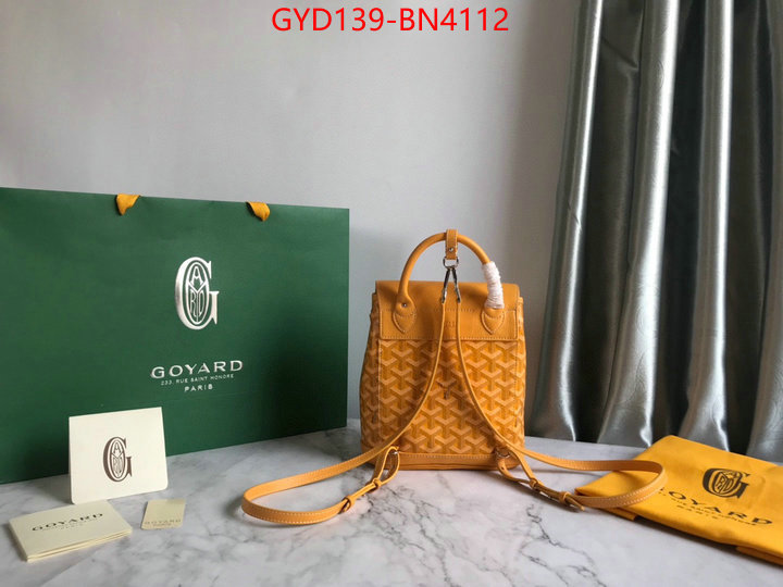 Goyard Bags(4A)-Backpack-,how to start selling replica ,ID: BN4112,$: 139USD