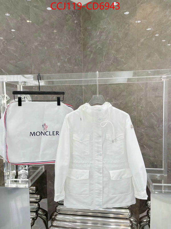 Clothing-Moncler,designer fashion replica , ID: CD6943,$: 119USD