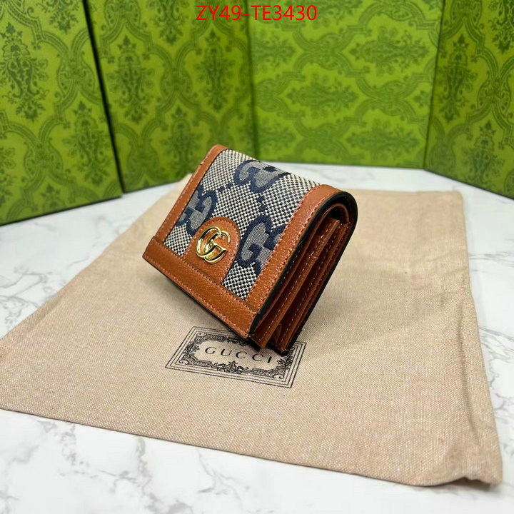 Gucci Bags(4A)-Wallet-,designer high replica ,ID: TE3430,$: 49USD