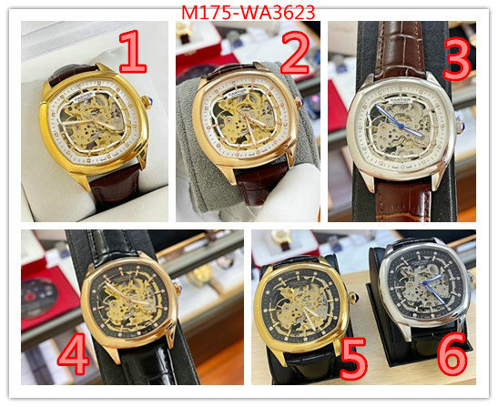 Watch(4A)-Cartier,highest quality replica ,ID: WA3623,$: 175USD