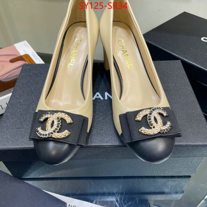 Women Shoes-Chanel,outlet 1:1 replica , ID: SR34,$: 125USD