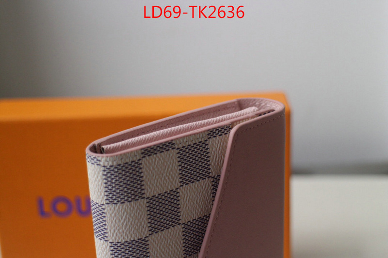 LV Bags(TOP)-Wallet,ID: TK2636,$:69USD