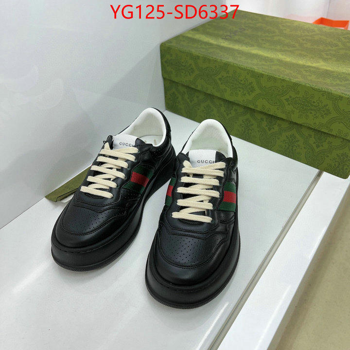 Women Shoes-Gucci,highest quality replica , ID: SD6337,$: 125USD