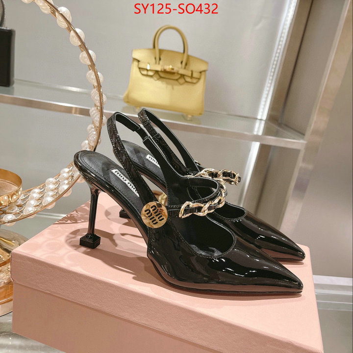 Women Shoes-Miu Miu,store , ID: SO432,$: 125USD