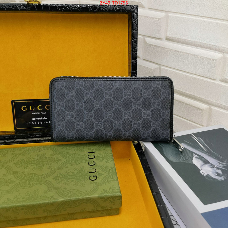 Gucci Bags(4A)-Wallet-,ID: TD1755,$: 49USD