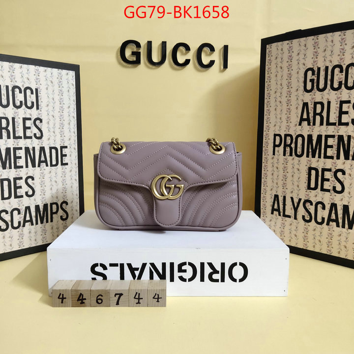 Gucci Bags(4A)-Marmont,at cheap price ,ID: BK1658,$:79USD