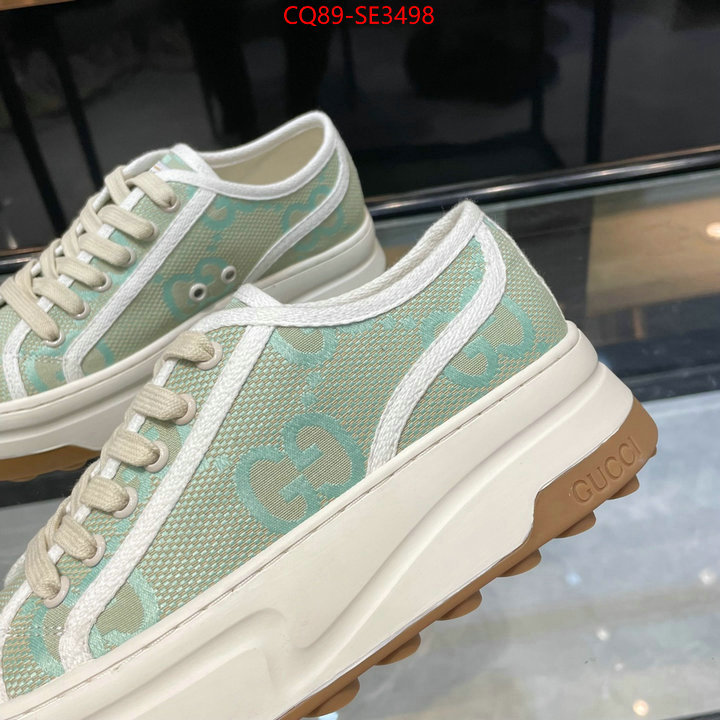 Women Shoes-Gucci,fake aaaaa , ID: SE3498,$: 89USD