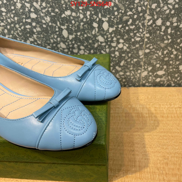 Women Shoes-Gucci,7 star quality designer replica , ID: SN5649,$: 129USD