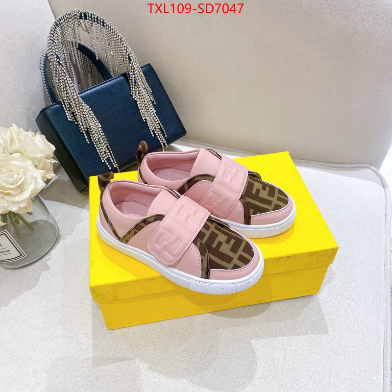 Kids shoes-Fendi,1:1 replica wholesale , ID: SD7047,$: 109USD