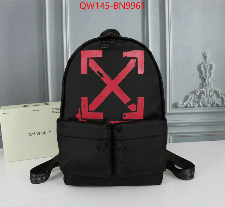 Off-White Bags ( TOP )-Backpack-,cheap high quality replica ,ID: BN9961,$: 145USD