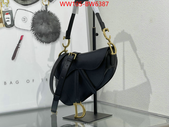 Dior Bags(4A)-Saddle-,ID: BW6387,$: 105USD