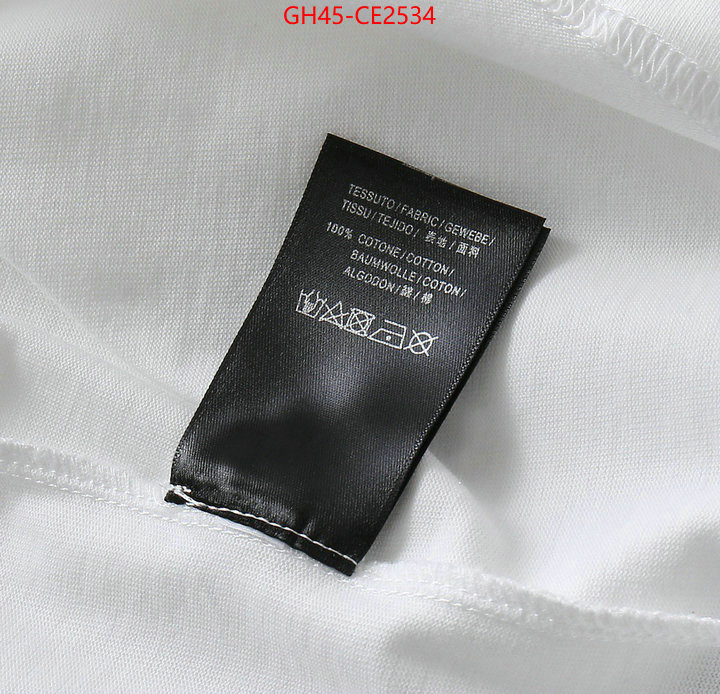 Clothing-Balenciaga,designer wholesale replica , ID: CE2534,$: 45USD