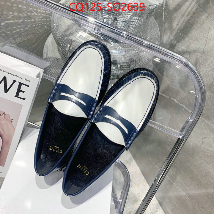 Women Shoes-CELINE,website to buy replica , ID: SO2639,$: 125USD