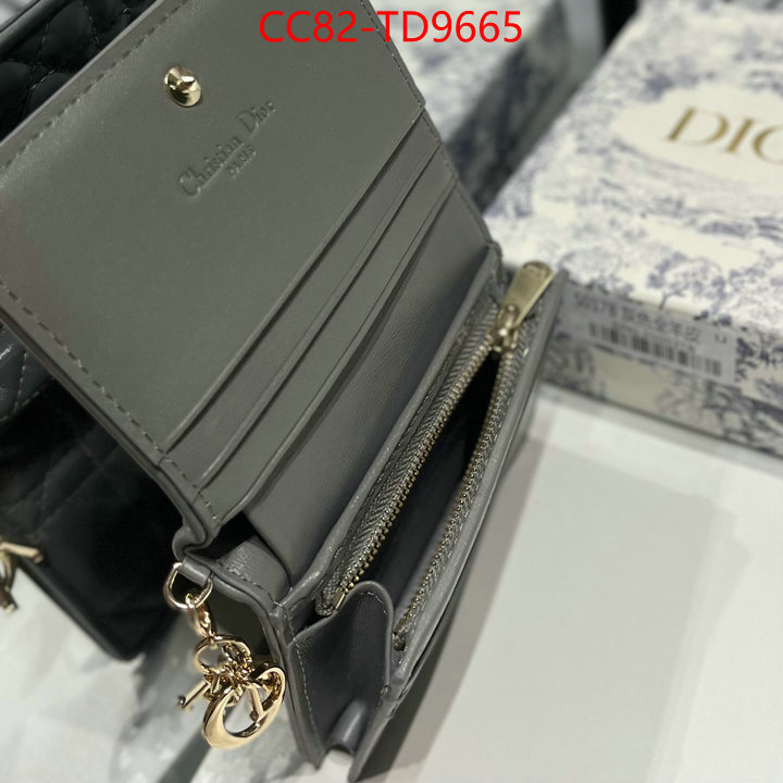 Dior Bags(TOP)-Wallet-,ID: TD9665,$: 82USD